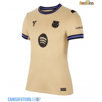 Camisa de time de futebol Barcelona Ferran Torres #7 Replicas 2º Equipamento Feminina 2025-26 Manga Curta